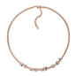 Love Memo Rose Gold Plated Short Necklace-